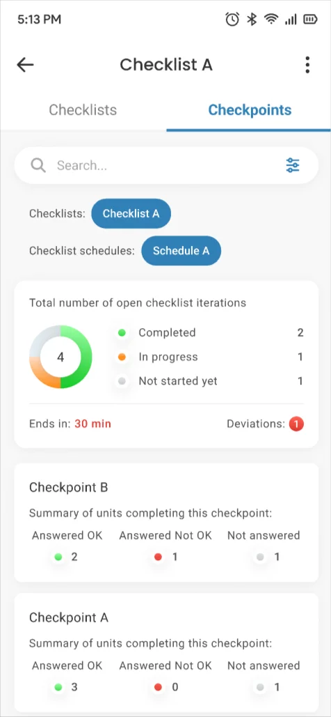 Chainformation franchise operations app