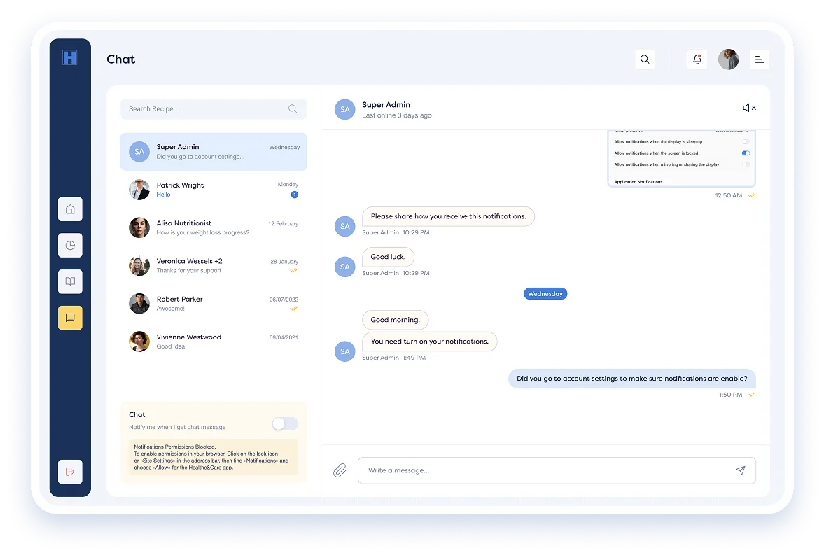 Counterweight digital health patient app